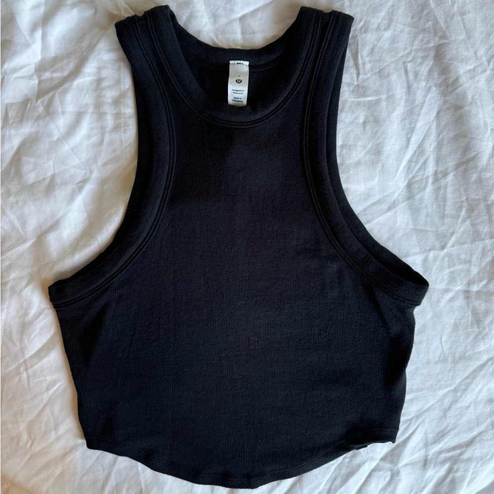 lululemon athletica Black Tank Top